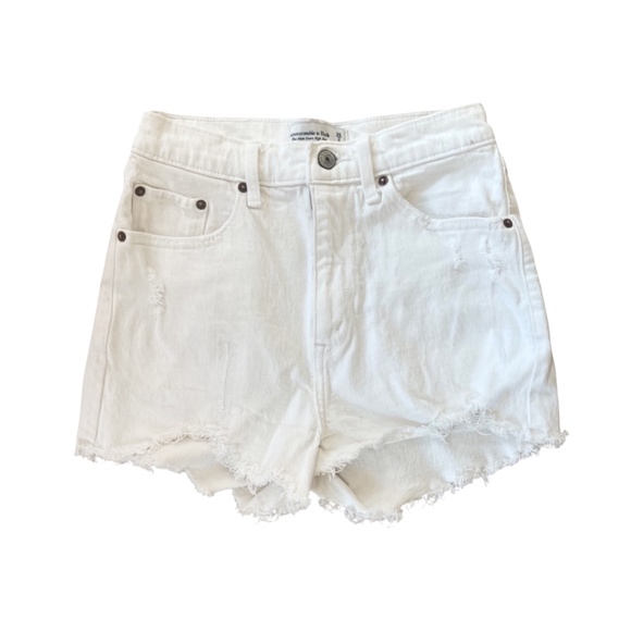 Abercrombie High Rise Mom Short - Picture 1 of 2